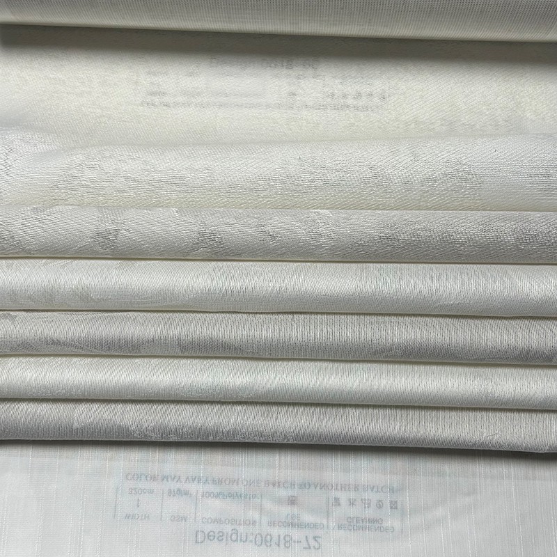 Sheer curtain fabric